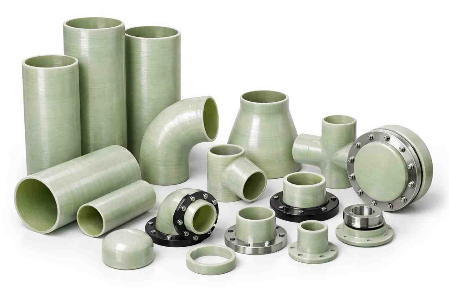 FRP GRP Pipes Fittings Supplier