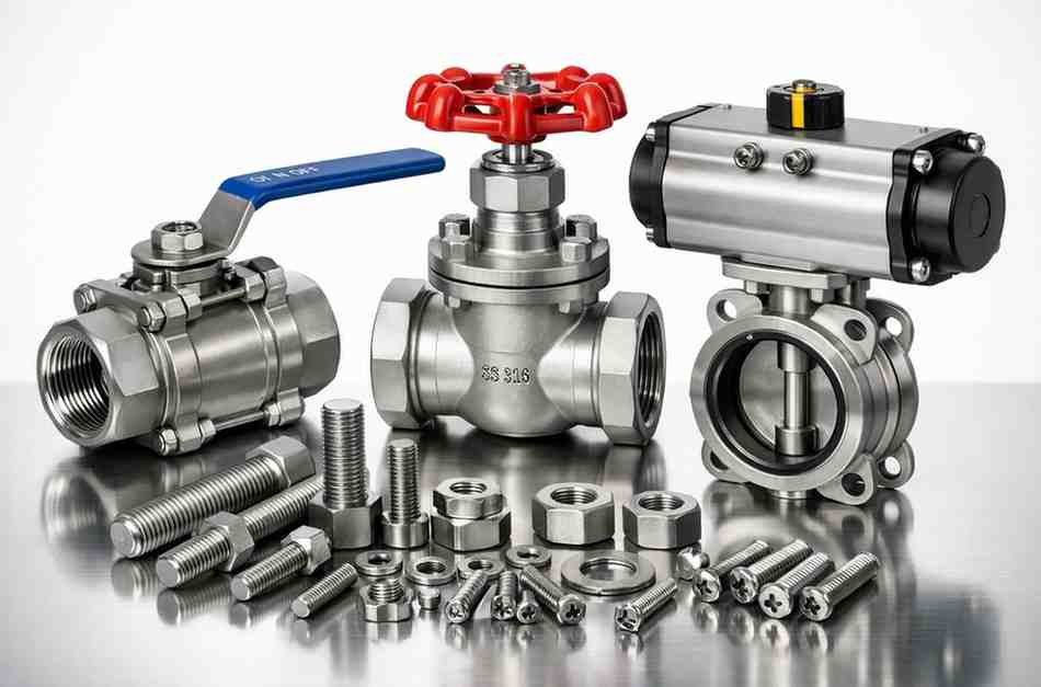 Industrial Valves Fasteners Supplier
